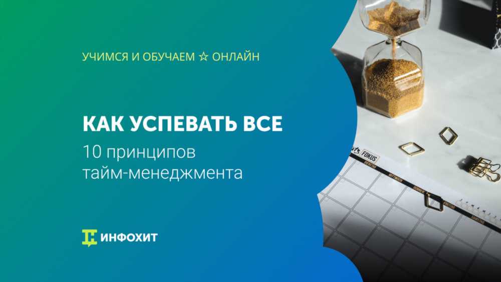 Мастерство Продуктивности: 10 Законов, Которые Помогут Вам Достичь Максимальной Эффективности