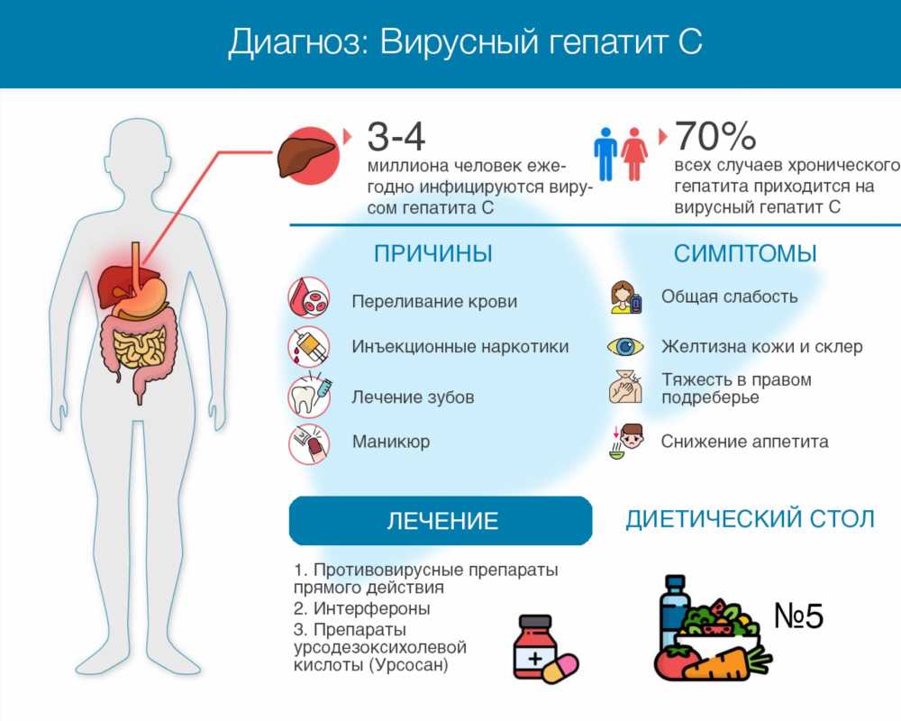 Подробный обзор: Почему возникает гепатит С